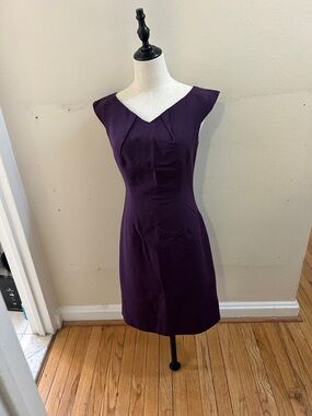 Mossimo Supply Co. Deep Purple Sheath Dress
